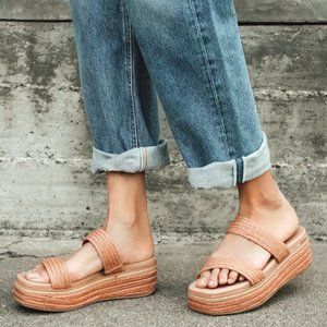 Chinese Laundry Zion Platform Sandal Size 6.5